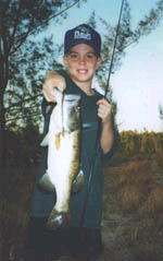 Fishing kid
